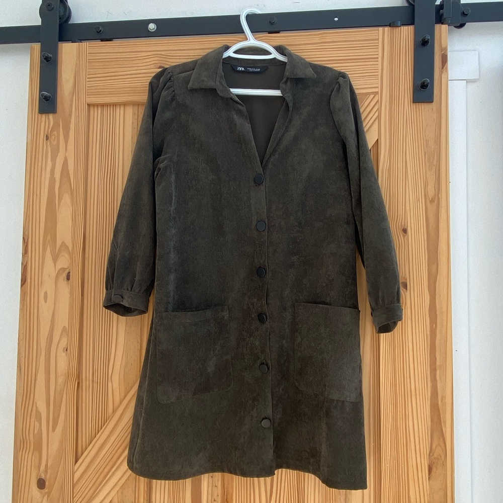 ZARA Corduroy Dress